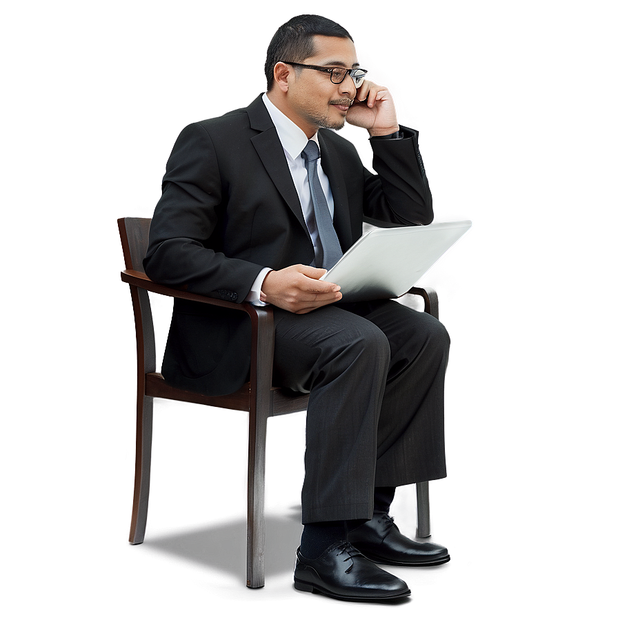 Busy Businessman Png Wkn32 PNG Image