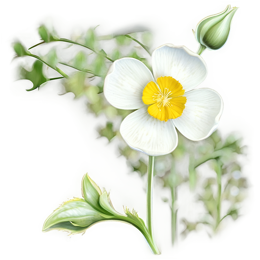 Buttercup Blossom Png Avw PNG Image