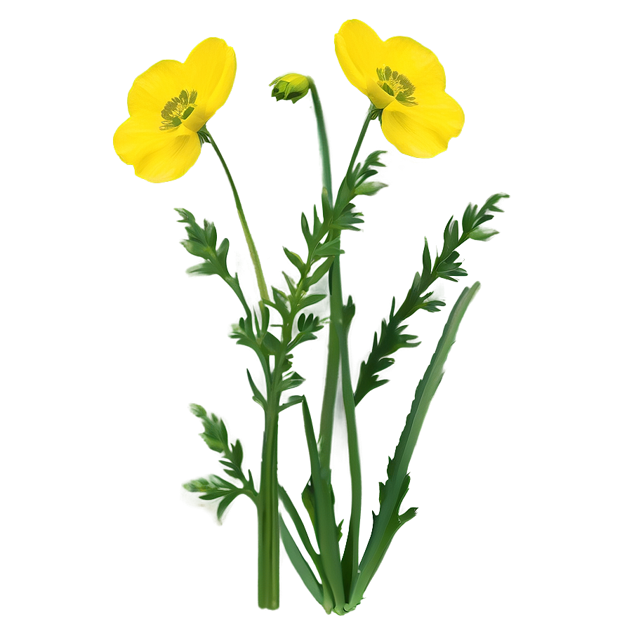 Buttercup In Bloom Png Xph PNG Image