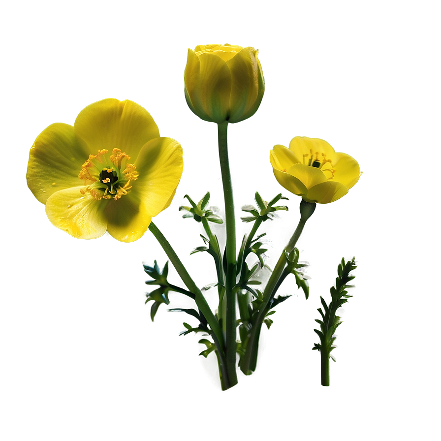 Buttercup Pattern Png Whe PNG Image