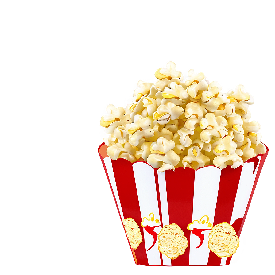 Buttered Popcorn Clipart Png Pme PNG Image