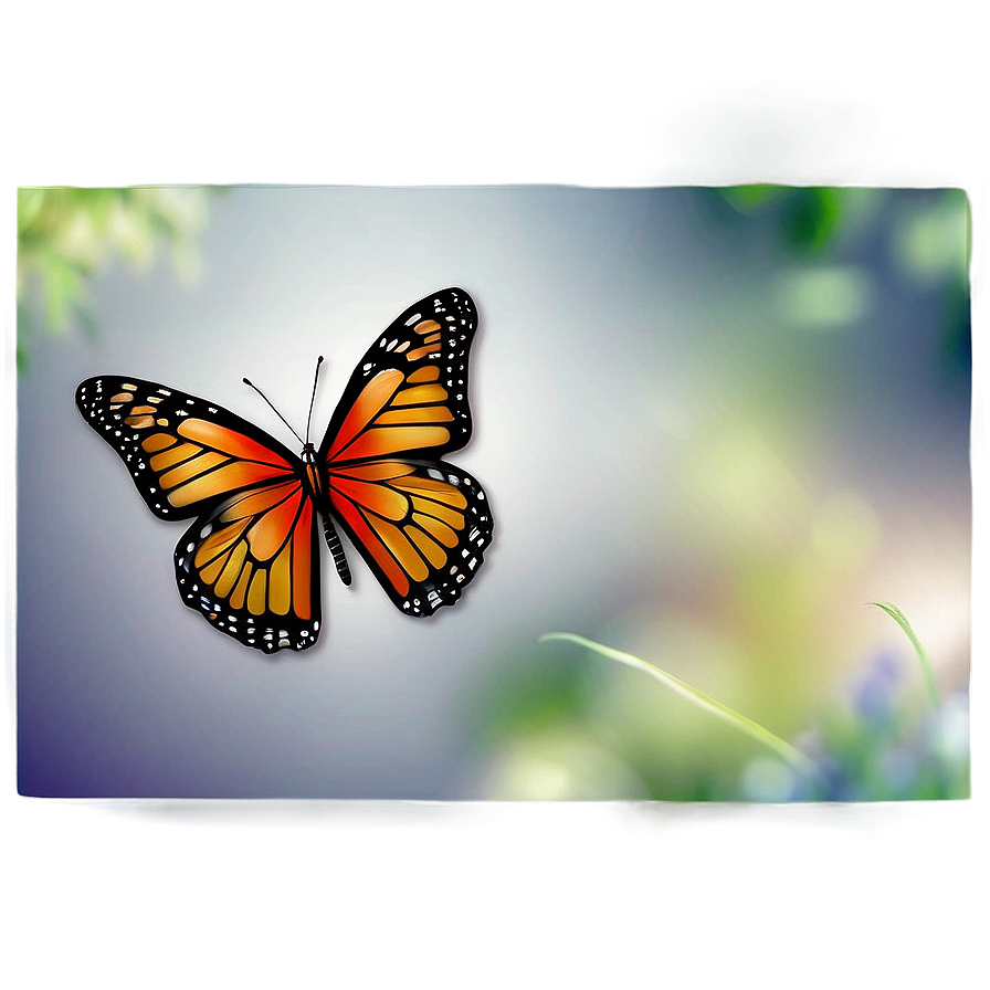 Butterfly Elegance Png 06262024 PNG Image