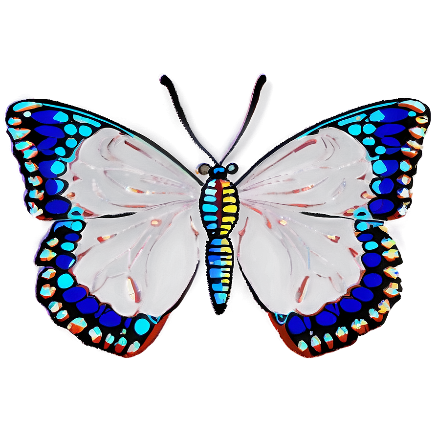 Butterfly Outline Clipart Png 60 PNG Image