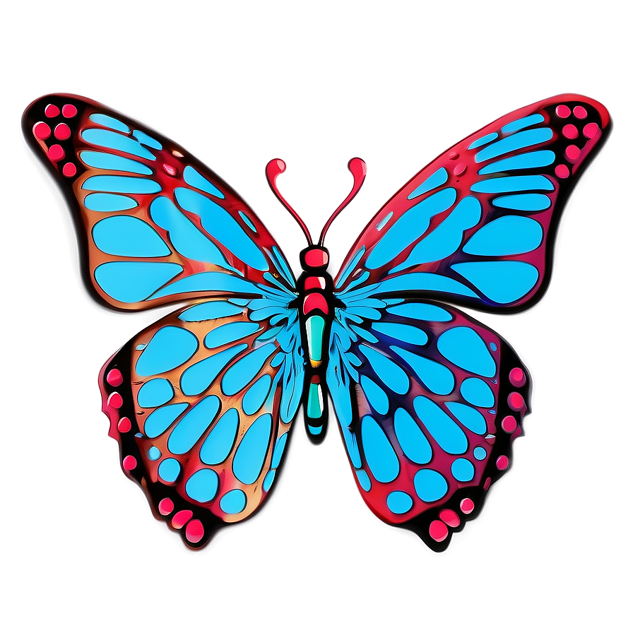 Butterfly Outline Design Png Rop27 PNG Image