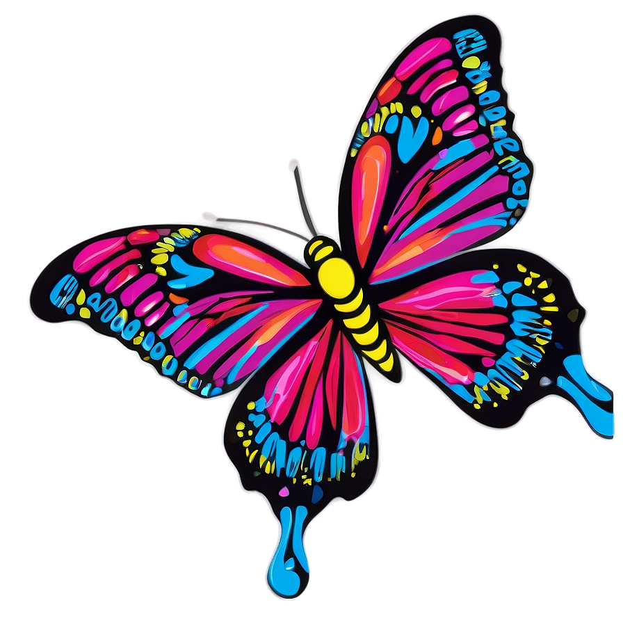 Butterfly Outline Drawing Png 23 PNG Image