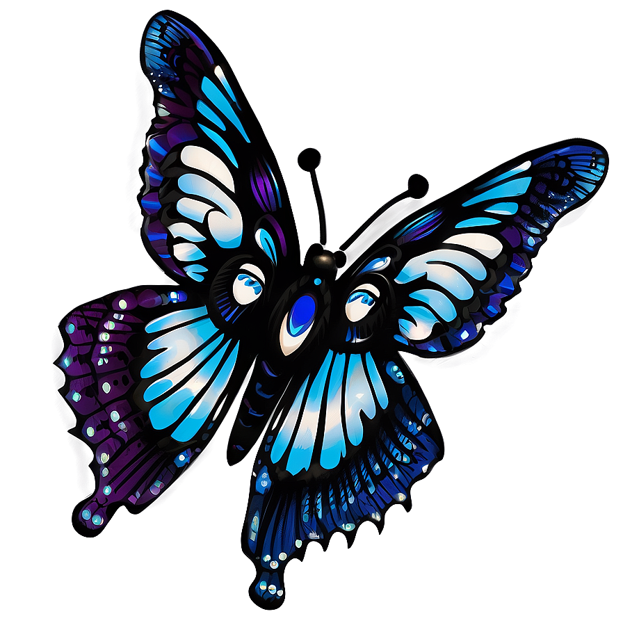 Butterfly Outline For Coloring Png 05252024 PNG Image