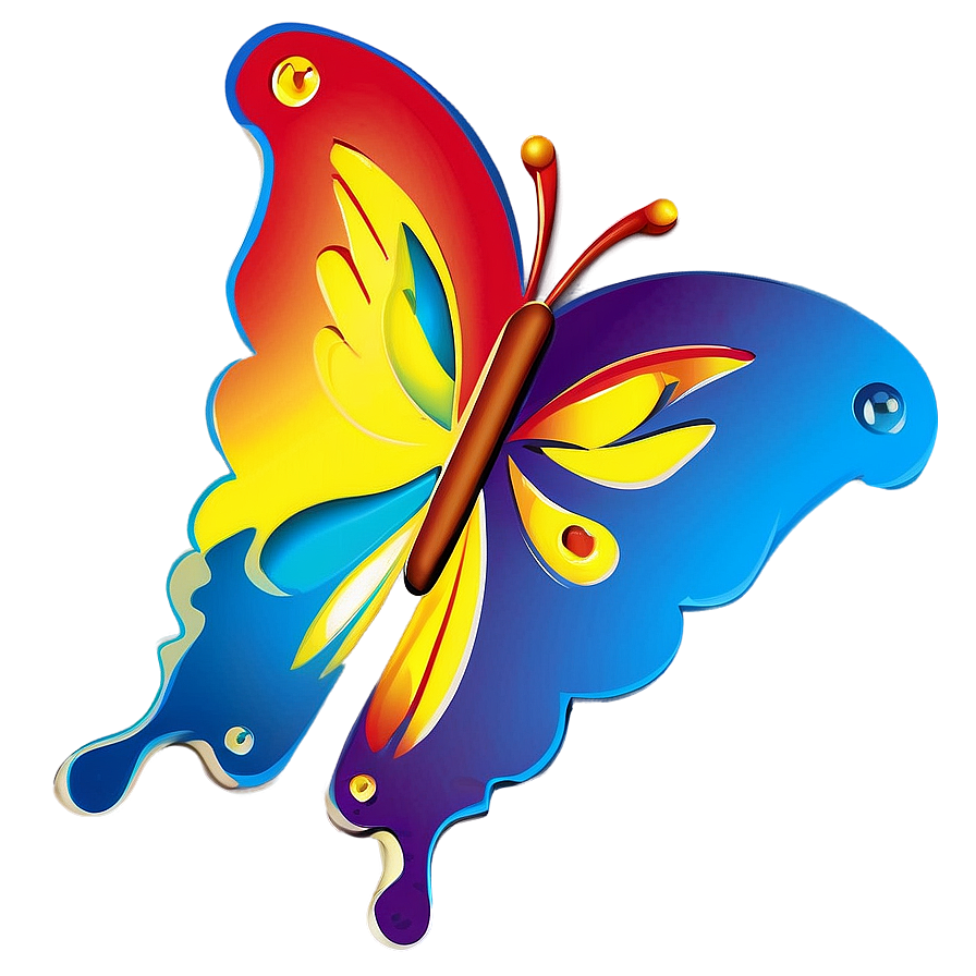 Butterfly Outline For Projects Png Aqp35 PNG Image