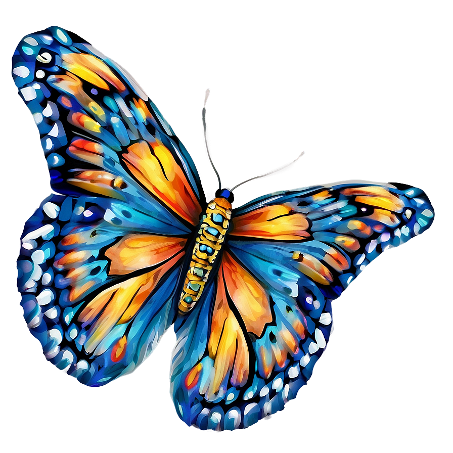 Butterfly Pattern Texture Png Ayn72 PNG Image