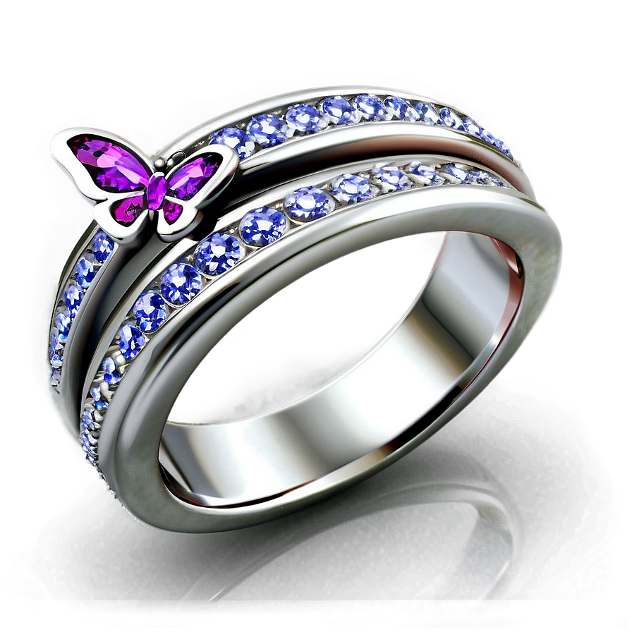 Butterfly Ring Png 18 PNG Image