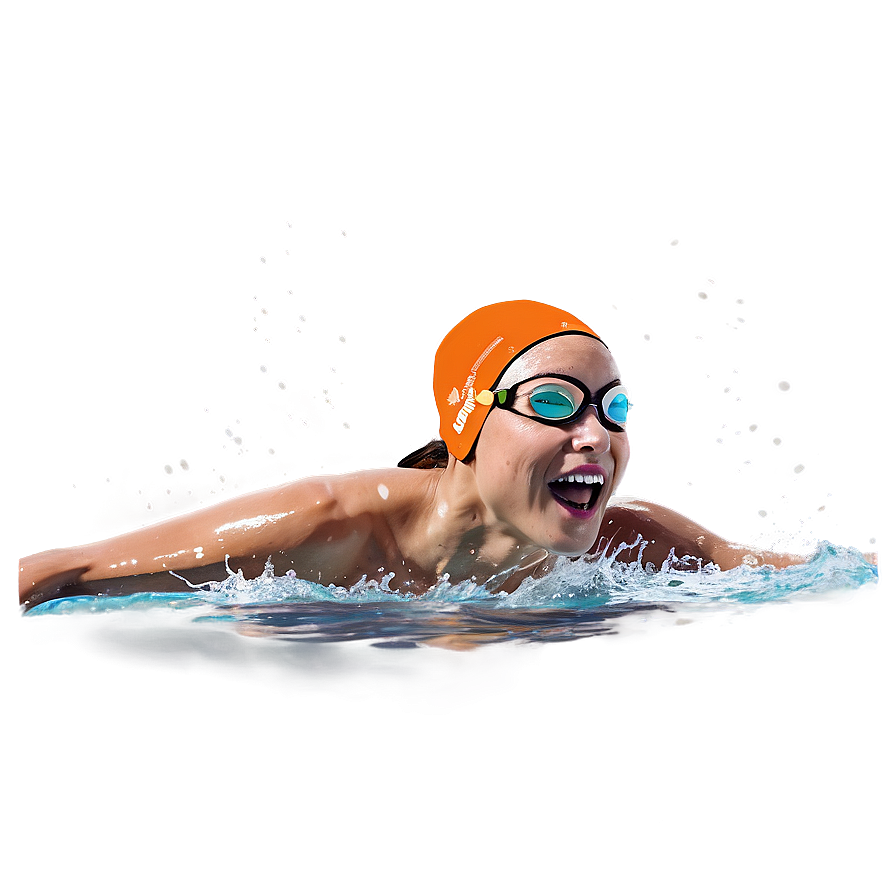 Butterfly Stroke Swimming Png Ctm PNG Image