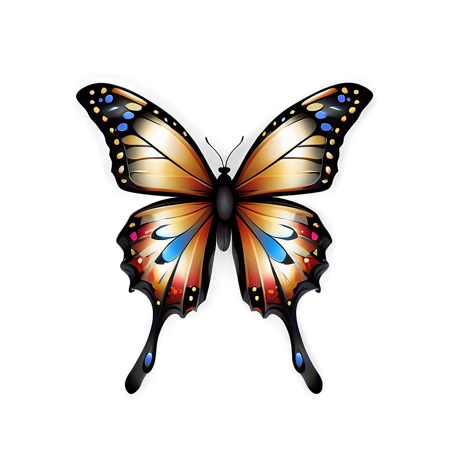 Butterfly With Transparent Background Png Jfg6 PNG Image