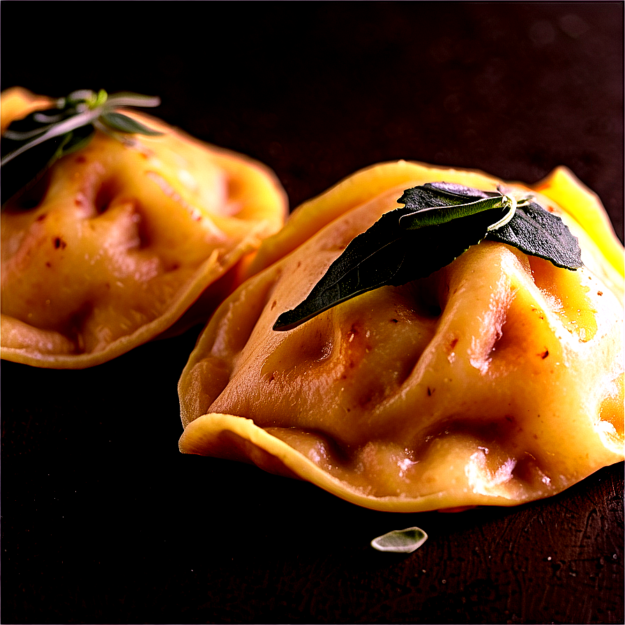 Butternut Squash And Sage Pierogi Png Sbe PNG Image