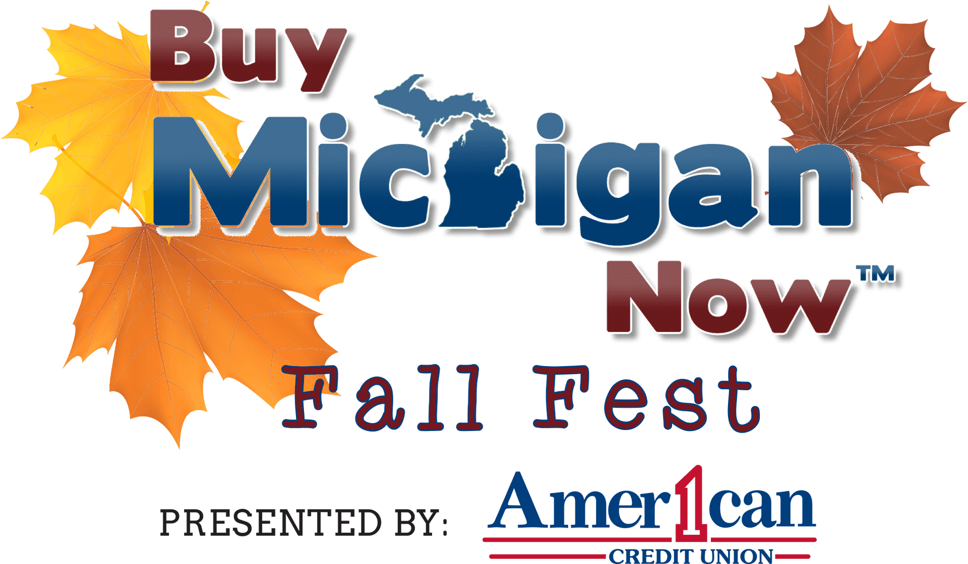 Buy Michigan Now Fall Fest Logo PNG Image