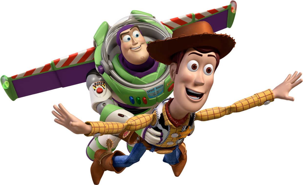 Buzzand Woody Toy Adventure PNG Image