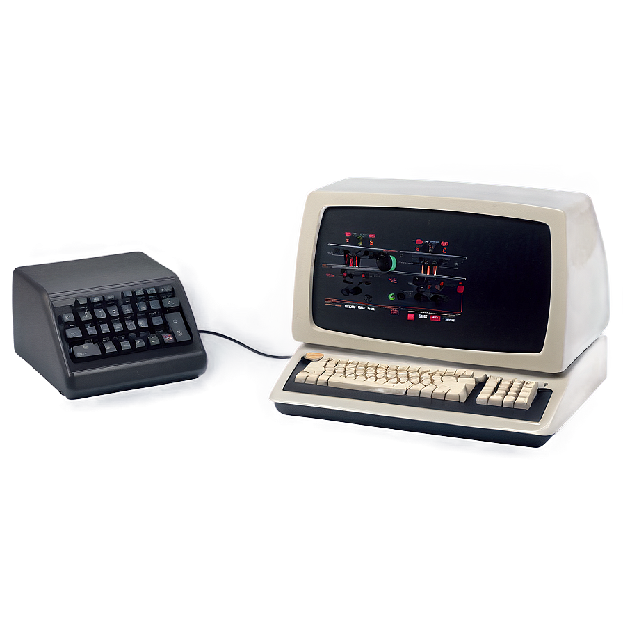 Bygone Computer Technology Png Gel PNG Image