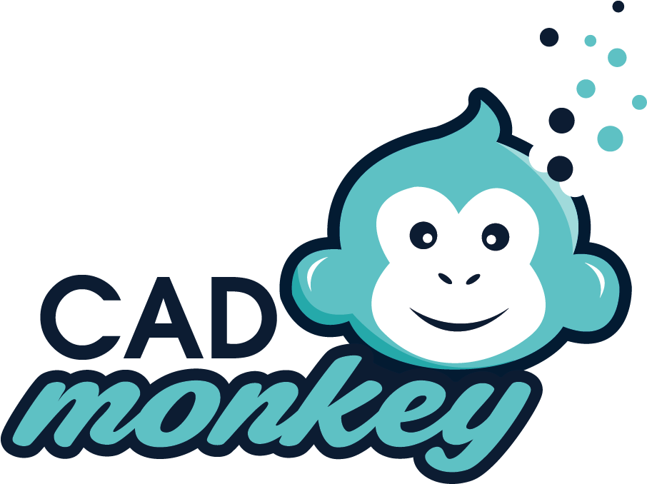 C A D Monkey Logo PNG Image