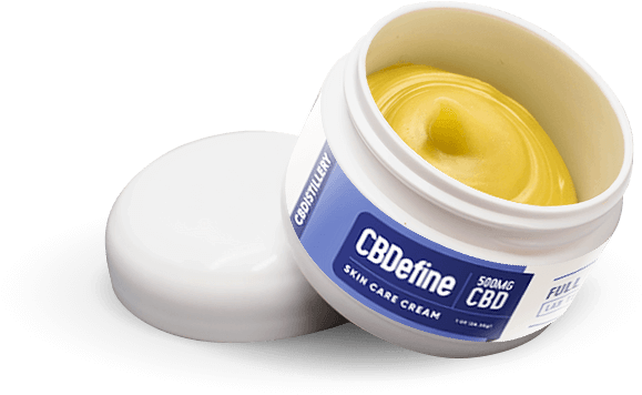 C B D Infused Skin Care Cream PNG Image