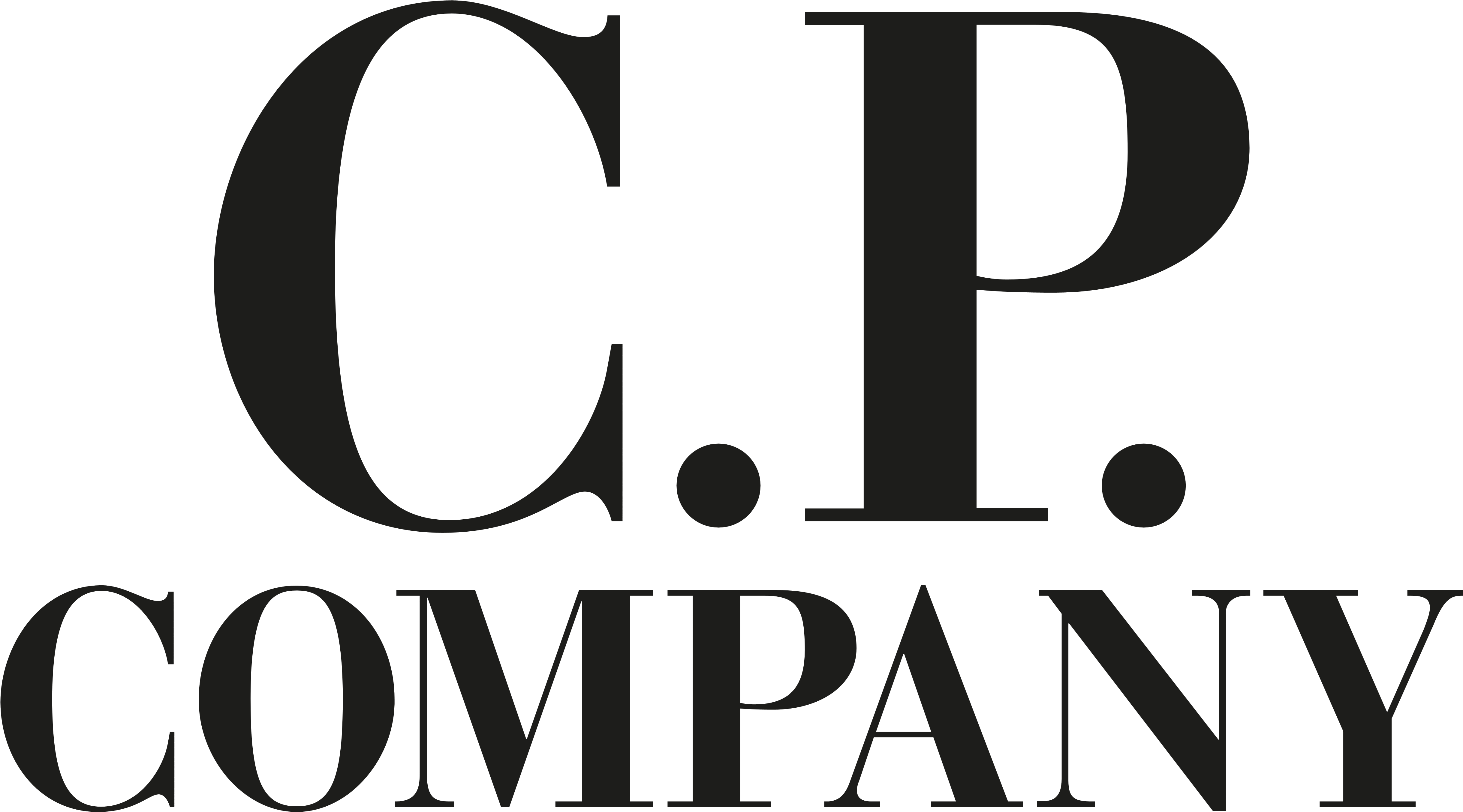 C P Company Logo Blackon Transparent PNG Image