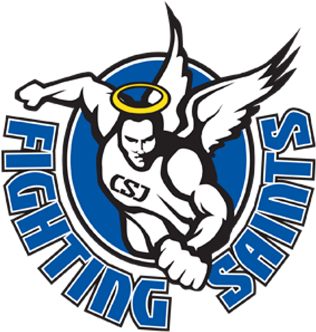 C S J Fighting Saints Logo PNG Image