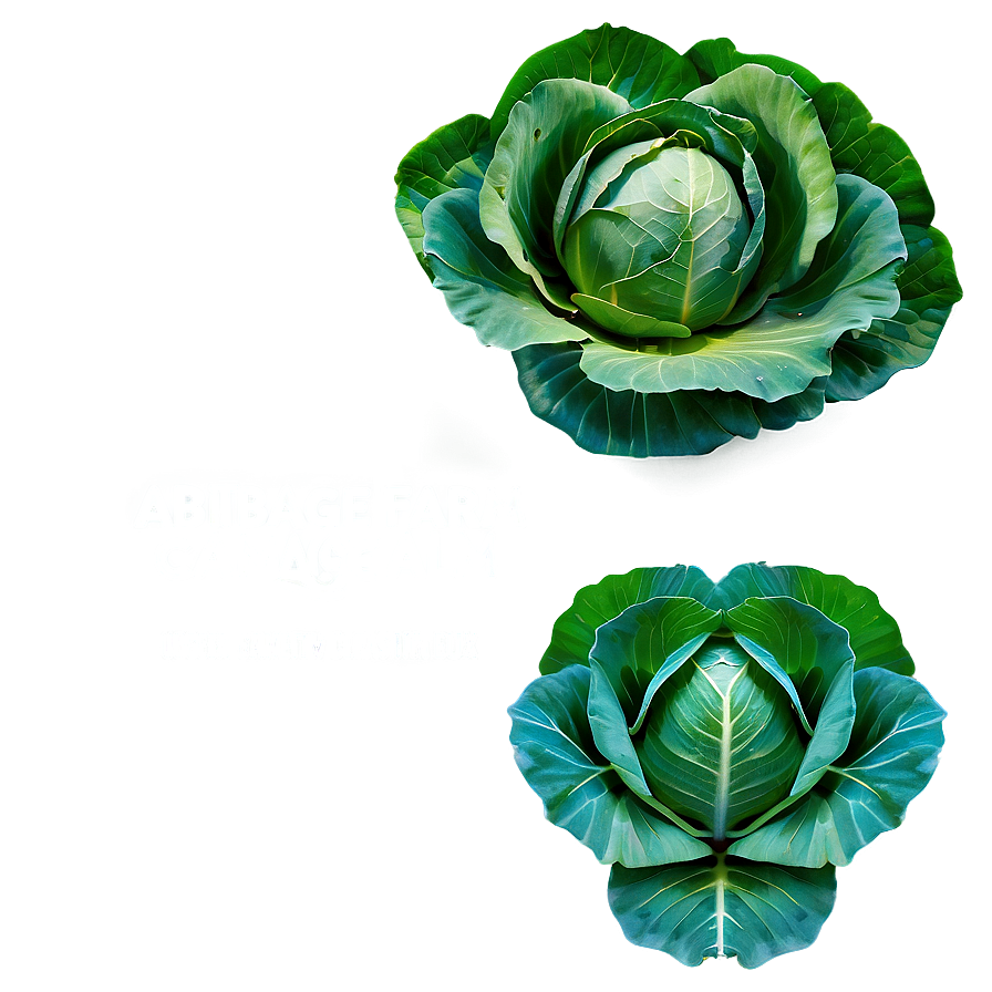 Cabbage Farm Png Psj PNG Image