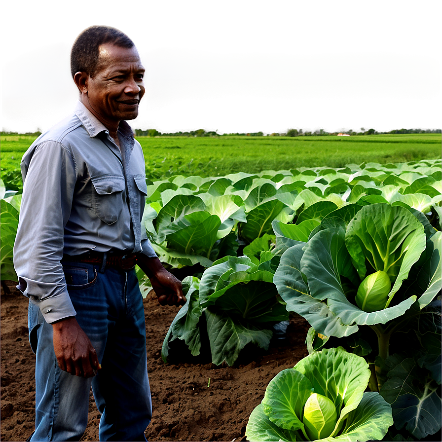 Cabbage Farming Png 5 PNG Image