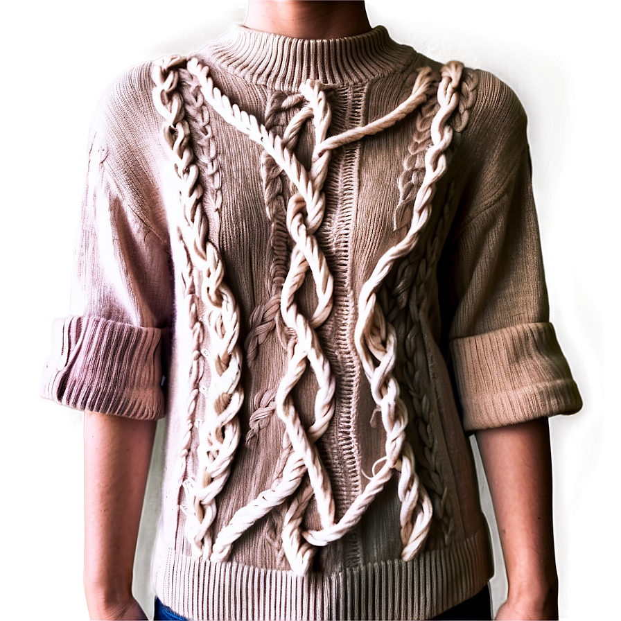 Cable Knit Instructions Png Mls4 PNG Image