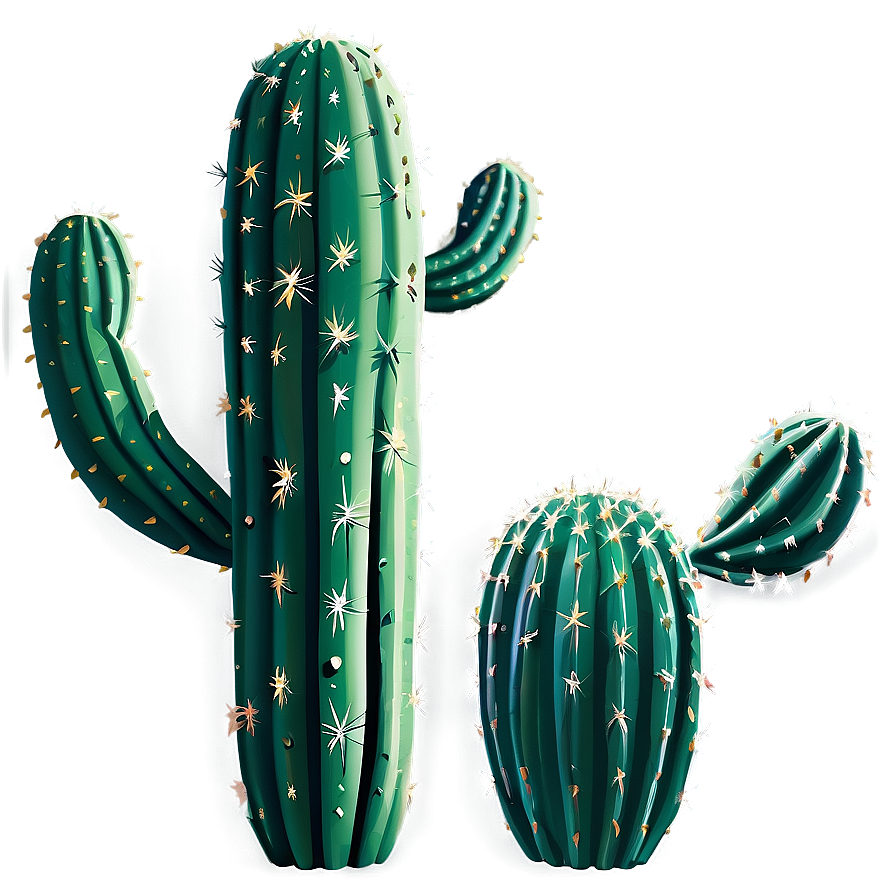 Cactus Background Png Jat19 PNG Image