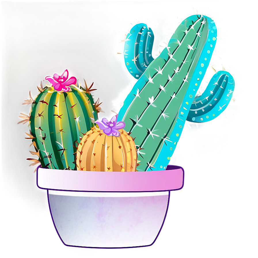 Cactus Design Png Hay95 PNG Image