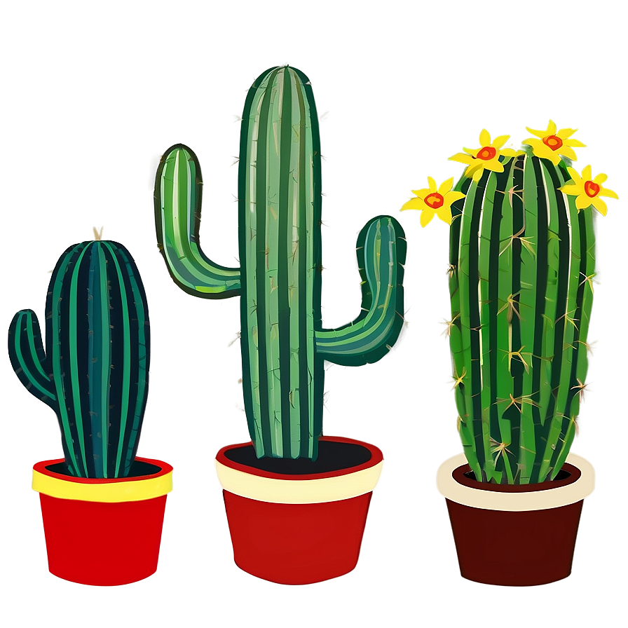 Cactus Drawing Png 05032024 PNG Image