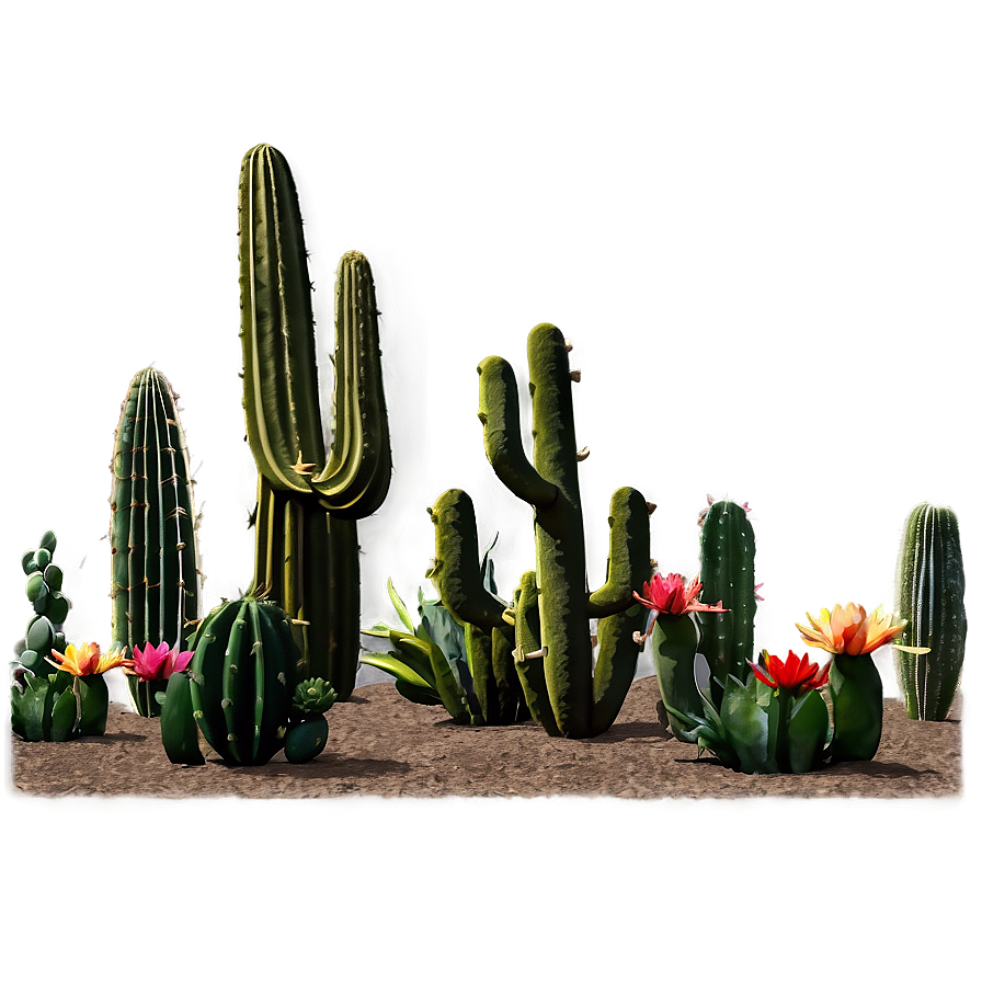 Cactus Garden Png 05032024 PNG Image