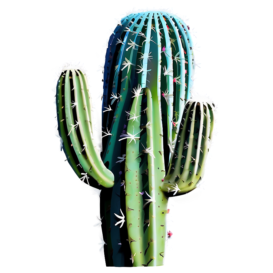 Cactus With Mountain Backdrop Png Cis98 PNG Image