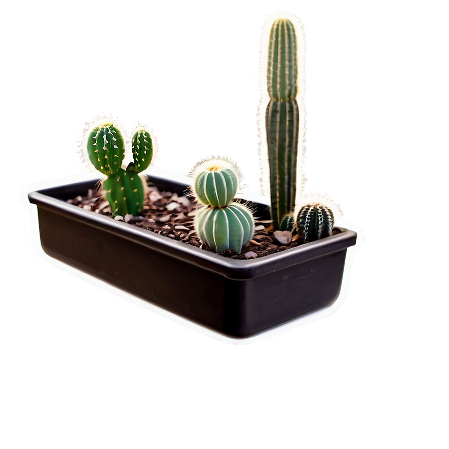 Cactus With Pot Png Ddb21 PNG Image