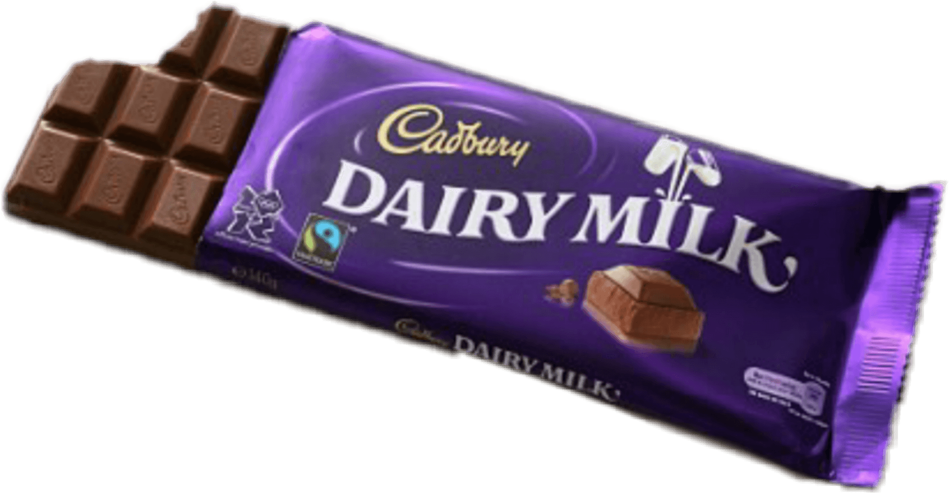 Cadbury Dairy Milk Chocolate Bar PNG Image