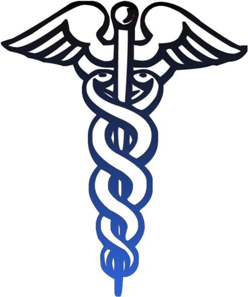 Caduceus Medical Symbol Graphic PNG Image