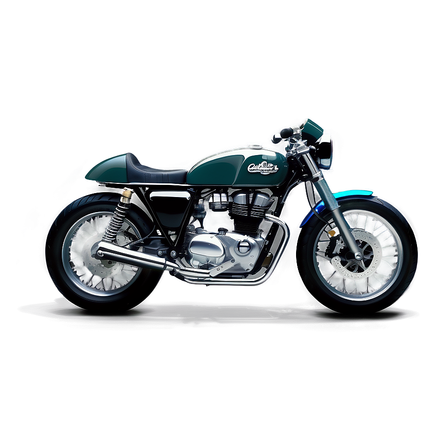 Cafe Racer Motorbike Png Ssa PNG Image