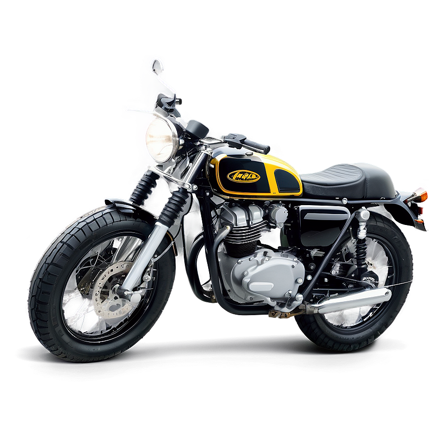 Cafe Racer Motorbike Png Wqs PNG Image