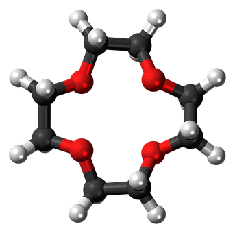 Caffeine Molecule Structure PNG Image