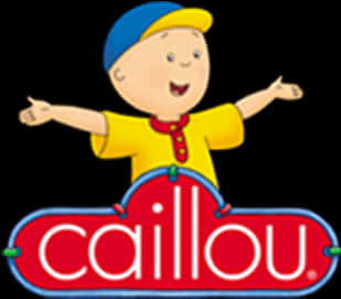 Caillou Animated Character Pose PNG Image