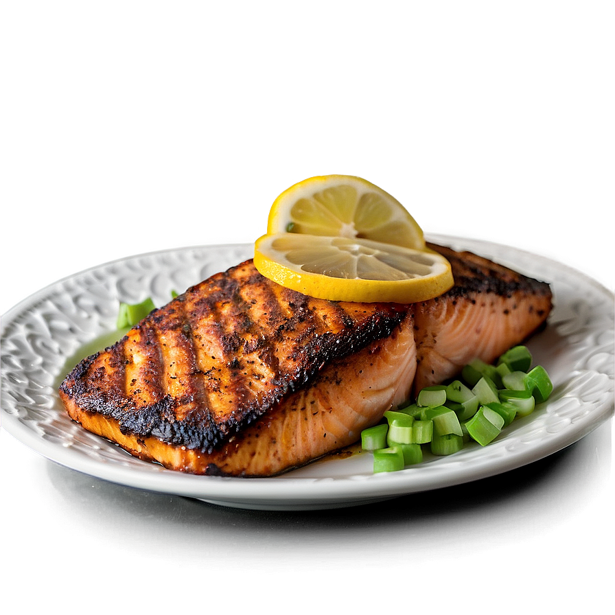 Cajun Blackened Salmon Png 05242024 PNG Image