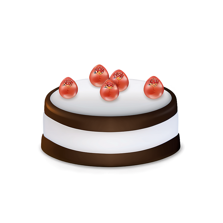 Cake Emoji D PNG Image