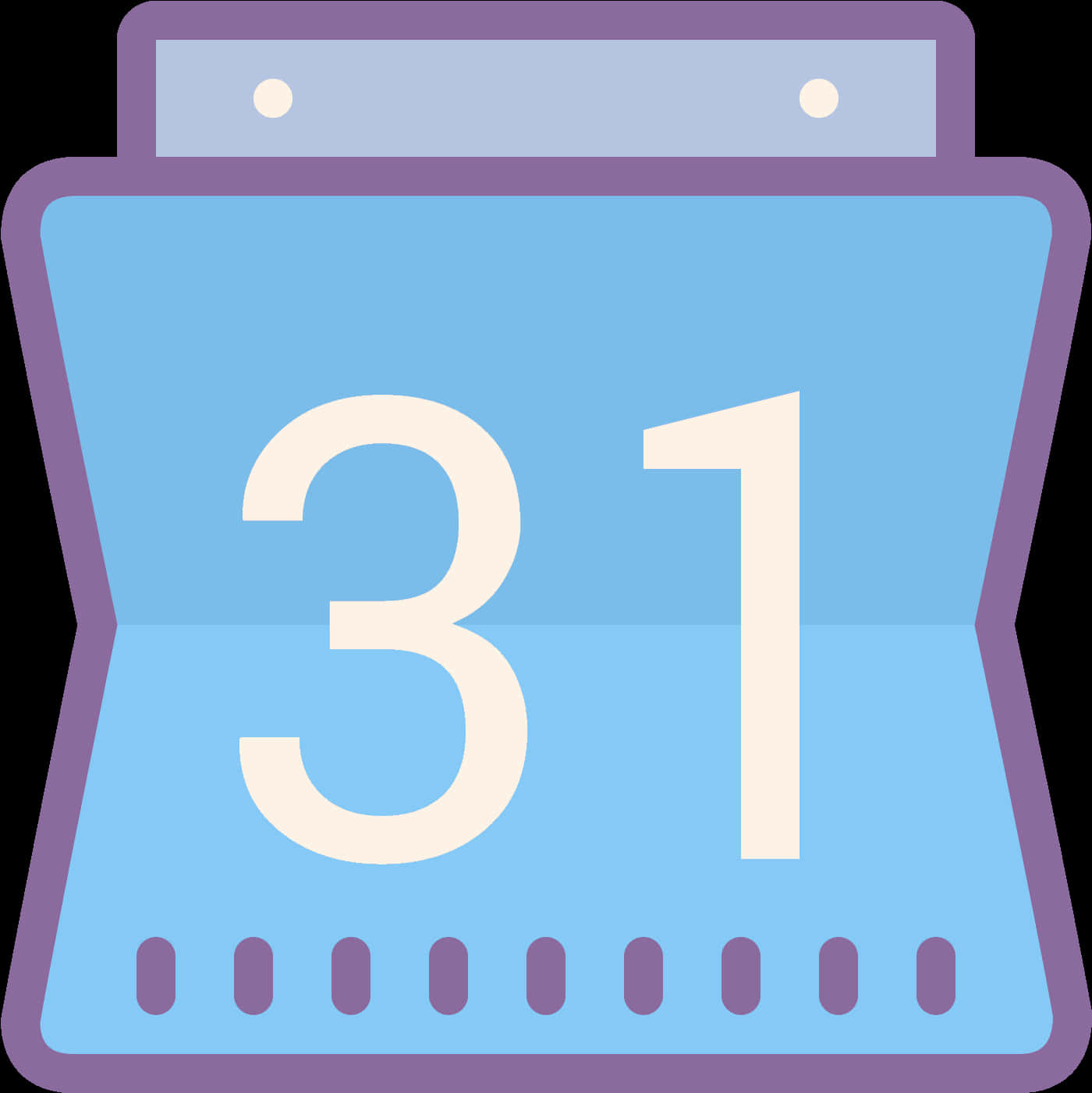 Calendar Icon Date31 PNG Image