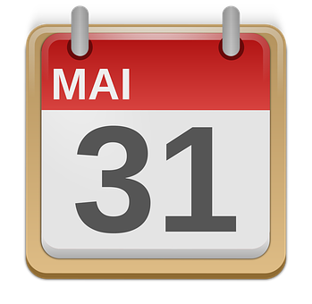 Calendar Icon May31 PNG Image