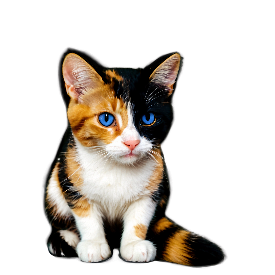 Calico Cat Design Png A PNG Image