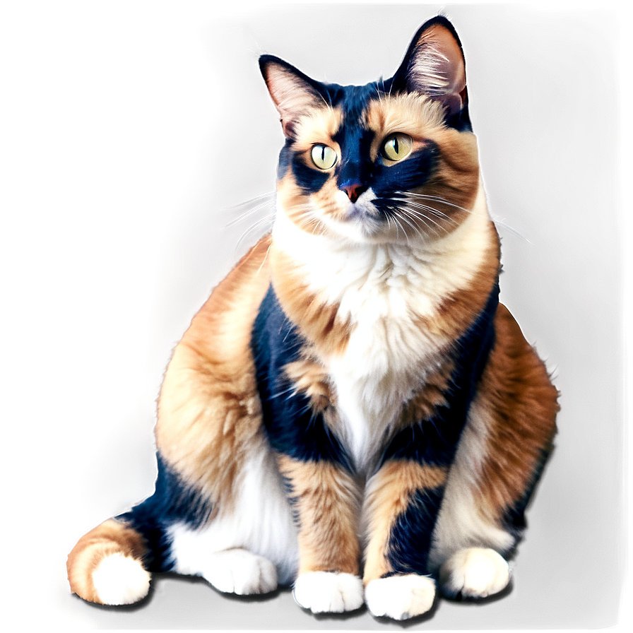 Calico Cat Filter Png Bok PNG Image