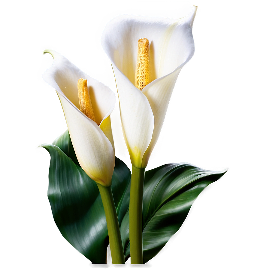 Calla Lily Garden Png 06282024 PNG Image