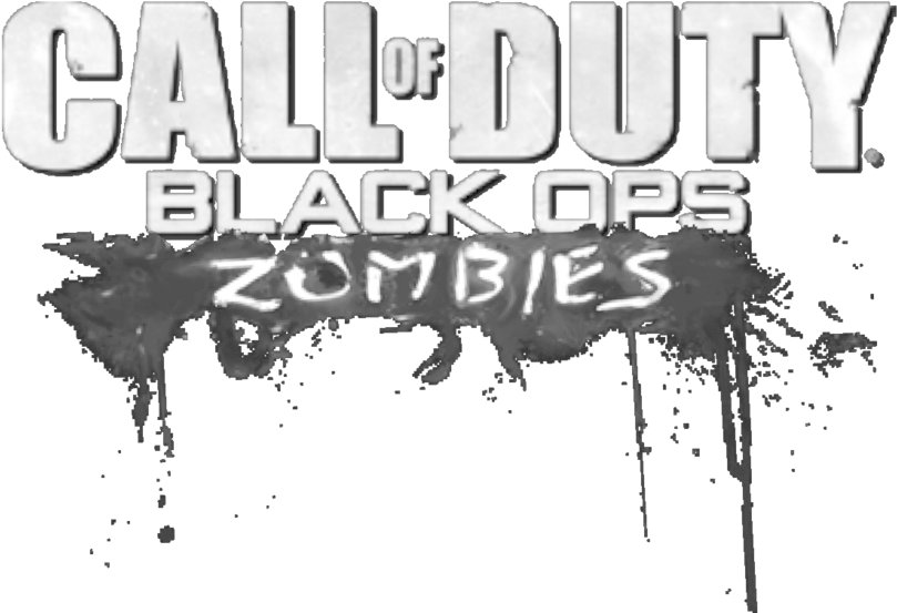 Callof Duty Black Ops Zombies Logo PNG Image