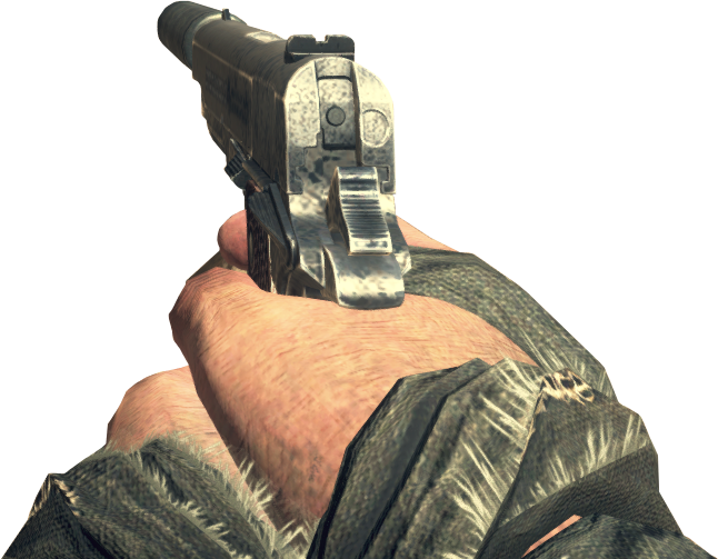 Callof Duty First Person Pistol View PNG Image