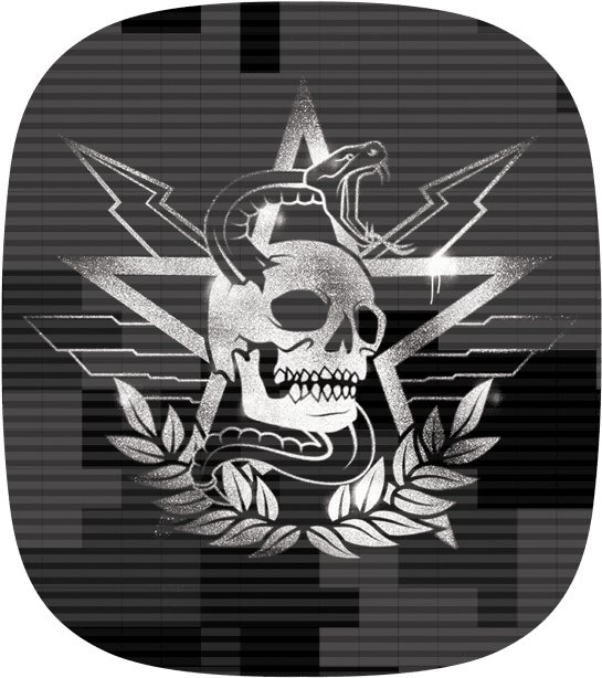 Callof Duty Skull Emblem PNG Image