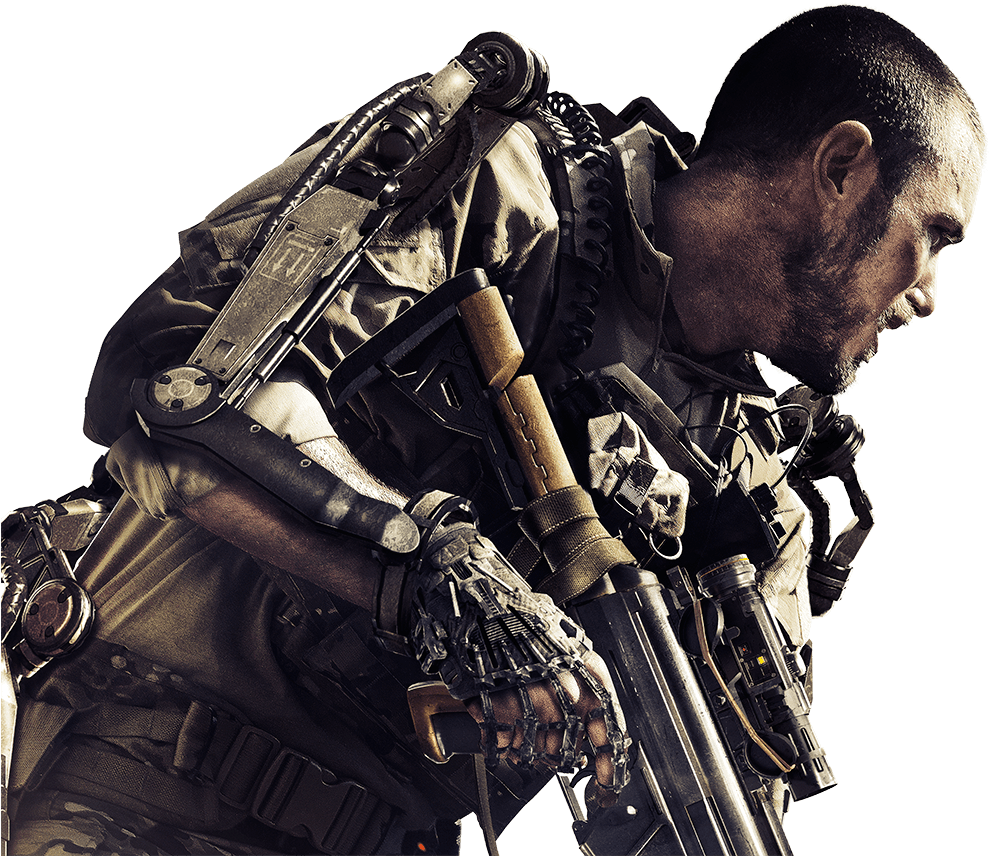 Callof Duty Soldier Readyfor Combat PNG Image