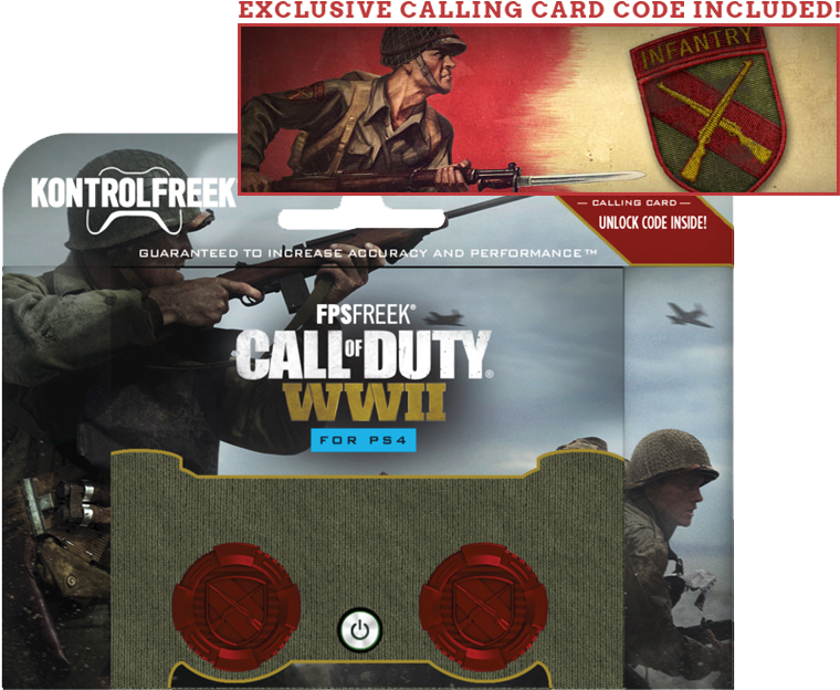 Callof Duty W W I I Kontrol Freek Packaging PNG Image